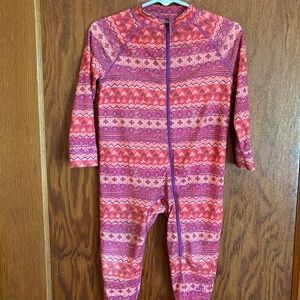 REI 18 month full body base layer or rash guard